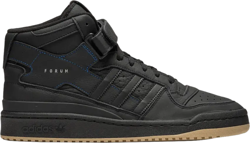  Adidas Forum Mid &#039;Black Gum&#039;