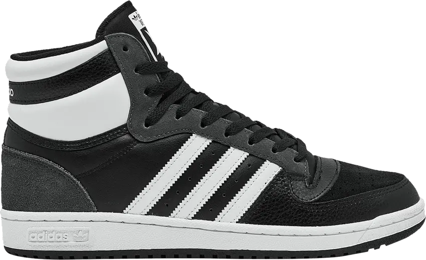  Adidas adidas Top Ten Hi Black White Grey