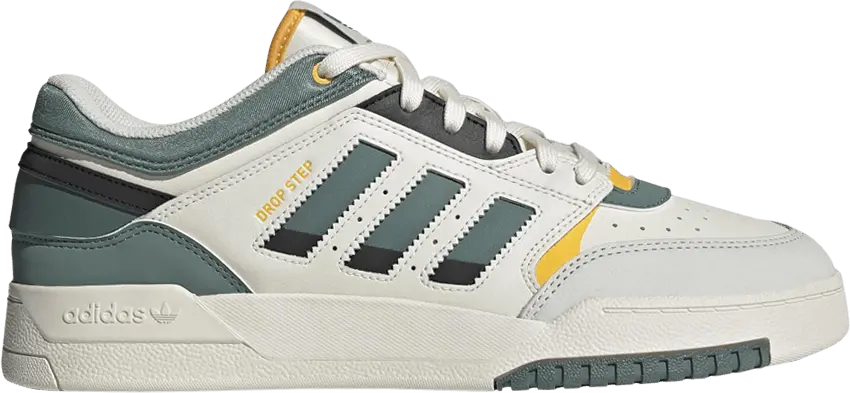  Adidas Drop Step Low &#039;White Tech Emerald&#039;