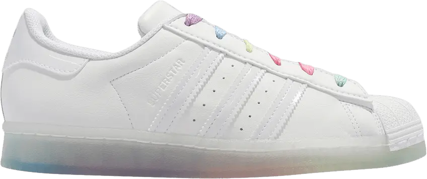  Adidas Superstar &#039;White Rainbow Sole&#039;