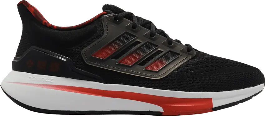 Adidas EQ21 Run &#039;Black Fire Red&#039;
