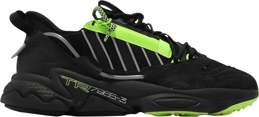  Adidas Ozweego Zip &#039;Black Signal Green&#039;