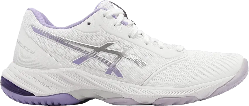 Asics Wmns Netburner Ballistic FF 3 &#039;White Digital Violet&#039;