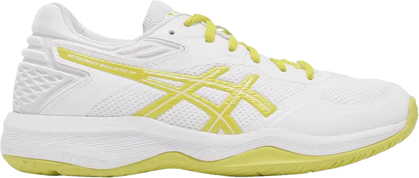  Asics Wmns Netburner Ballistic FF &#039;White Sour Yuzu&#039;