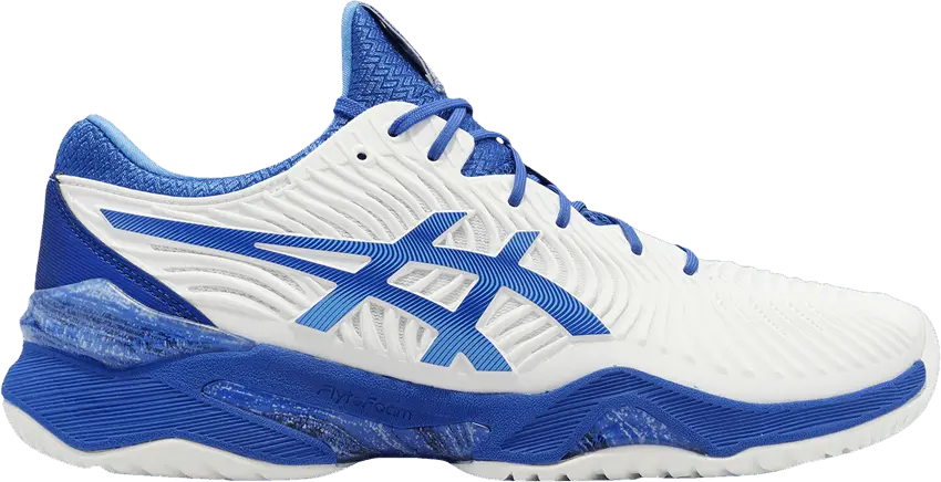  Asics Court FF Novak &#039;White Tuna Blue&#039;