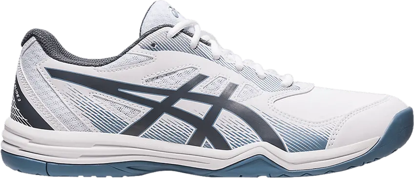 Asics Court Slide 3 &#039;White Steel Blue&#039;