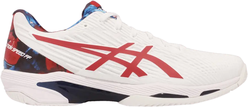  Asics Solution Speed FF 2 LE &#039;White Classic Red&#039;
