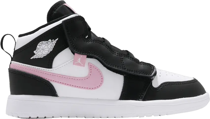  Jordan 1 Mid Alt White Light Arctic Pink (PS)