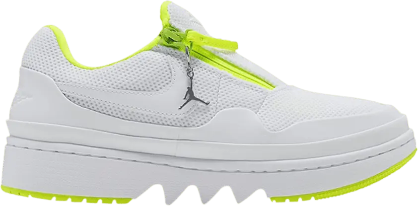  Wmns Air Jordan 1 Jester XX Low &#039;White Volt&#039;