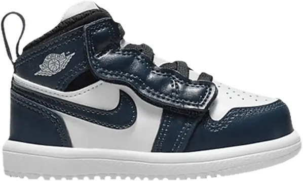  Jordan 1 Mid Alt White Metallic Gold Obsidian (TD)