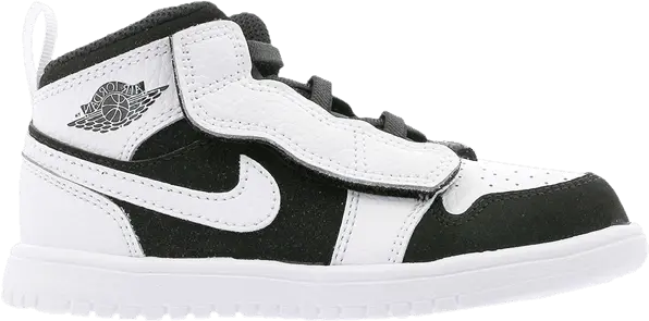  Air Jordan 1 Mid ALT TD &#039;White Black&#039;