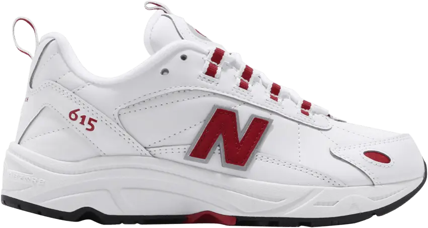 New Balance 615 White Red