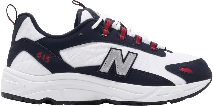 New Balance 615 &#039;White Navy Red&#039;