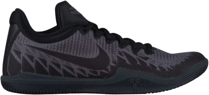  Nike Mamba Rage GS &#039;Black Grey&#039;