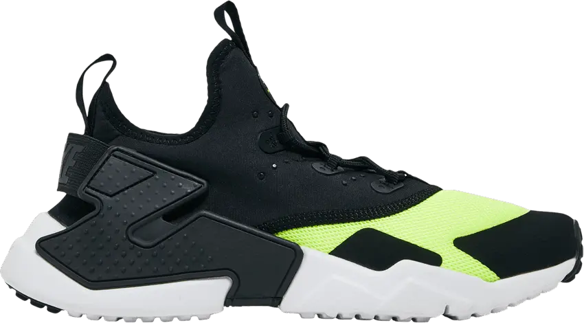  Nike Huarache Drift GS &#039;Black Volt&#039;
