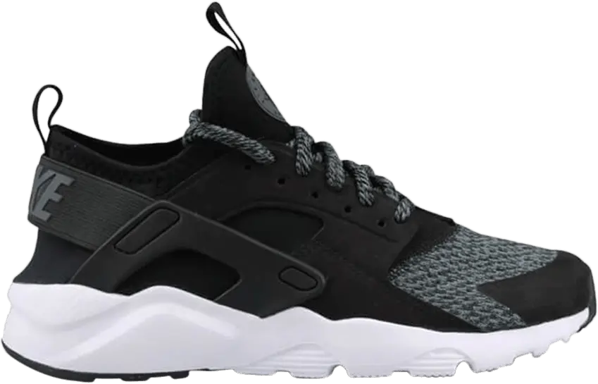  Nike Air Huarache Run Ultra SE GS &#039;Black&#039;