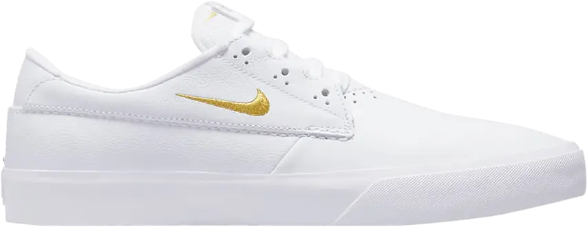 Nike Shane Premium SB &#039;White Metallic Gold&#039;