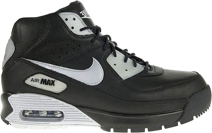  Nike Air Max 90 Boot &#039;Black Metallic Silver&#039;