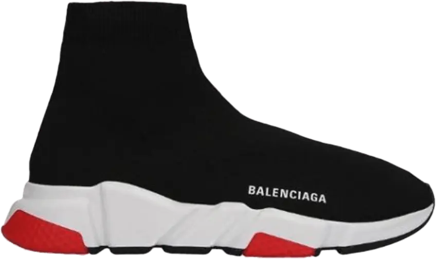  Balenciaga Speed Trainer Black Red