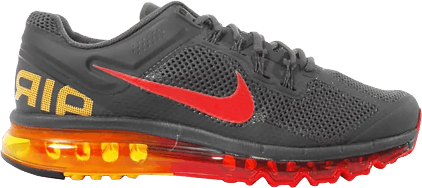 Nike Air Max+ 2013 &#039;Dark Charcoal Red Orange&#039;