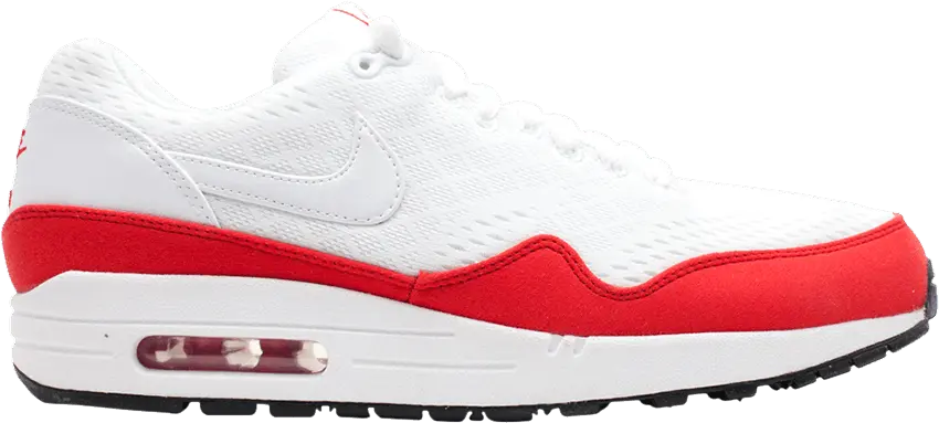  Nike Air Max 1 EM &#039;White University Red&#039;