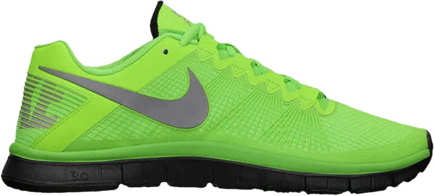  Nike Free Trainer 3.0 &#039;Flash Lime Reflect Silver&#039;