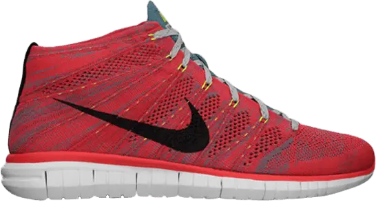 Nike Free Flyknit Chukka Bright Crimson