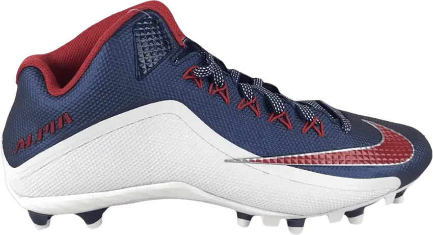  Nike Alpha Pro 2 3/4 TD &#039;New England Patriots&#039;