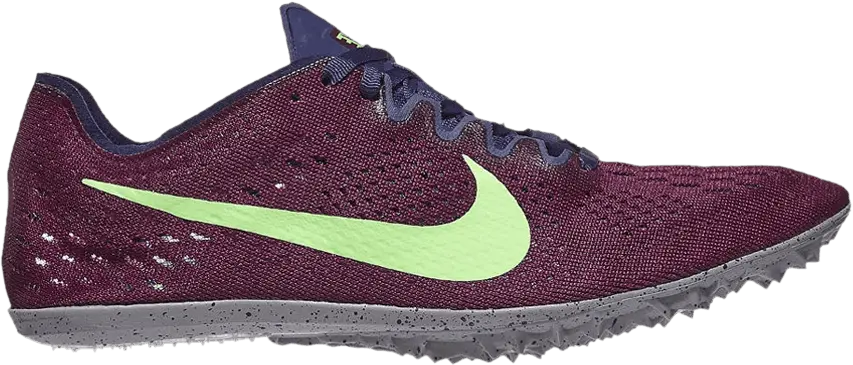  Nike Zoom Victory 3 &#039;Bordeaux Lime Blast&#039;