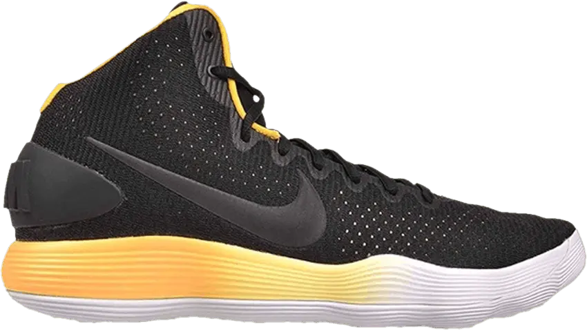  Nike Hyperdunk 2017 &#039;Black Yellow Gradient&#039;