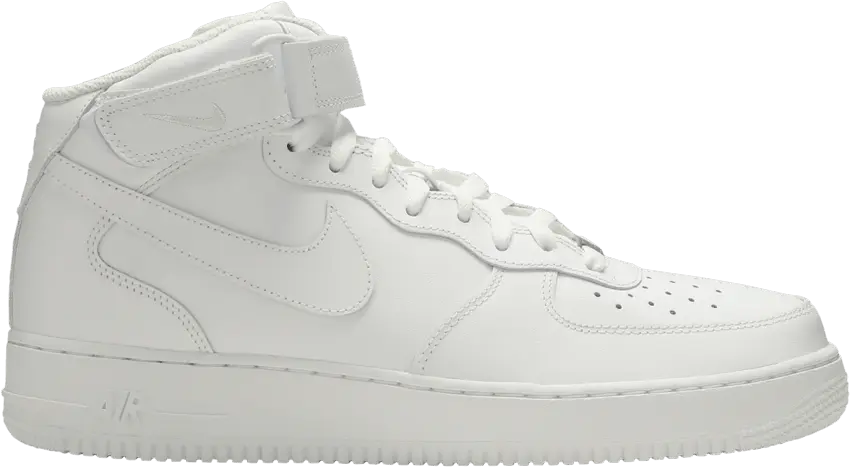  Nike Air Force 1 Mid &#039;07 &#039;White&#039;