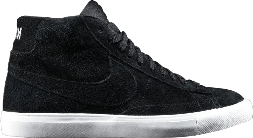  Nike Blazer Mid 09 ND Black Suede Summit White