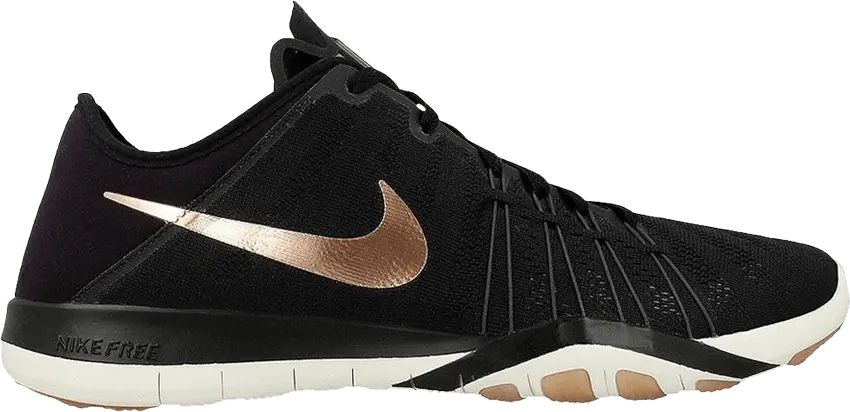  Nike Wmns Free TR 6 &#039;Black Red Bronze&#039;