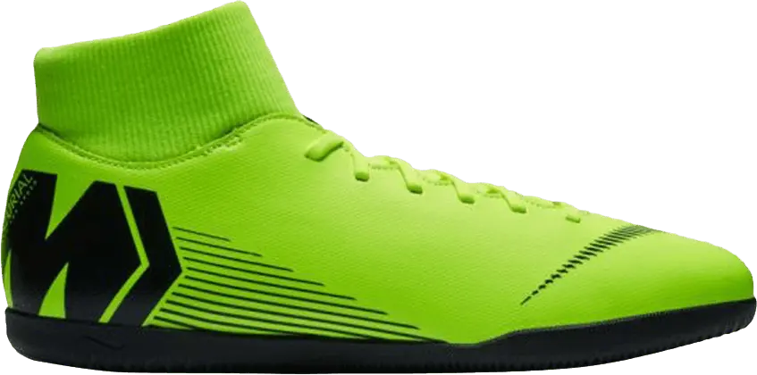  Nike Mercurial SuperflyX 6 Club IC &#039;Volt Black&#039;