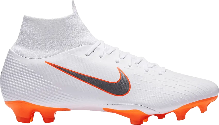 Nike Mercurial Superfly 6 Pro FG &#039;White Total Orange&#039;