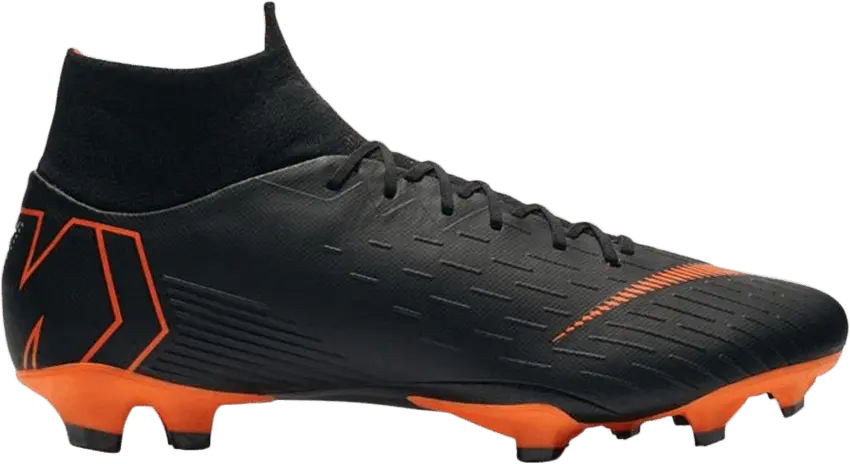 Nike Superfly 6 Pro FG Black Total Orange
