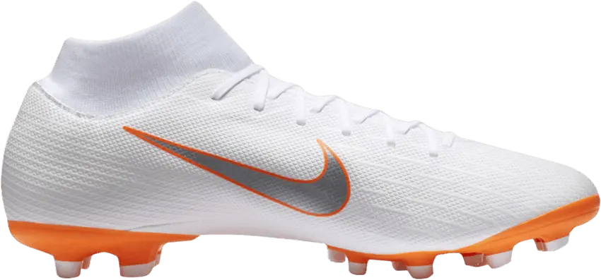  Nike Mercurial Superfly 6 Academy MG &#039;White Total Orange&#039;