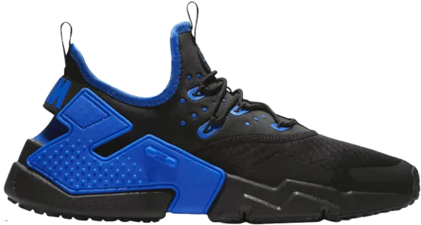  Nike Air Huarache Drift &#039;Black Lyon Blue&#039;