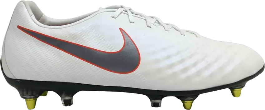  Nike Magista Obra 2 SG Pro AC &#039;White Metallic Grey&#039;