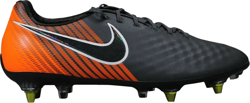  Nike Magista Obra 2 SG Pro AC &#039;Dark Grey Orange&#039;