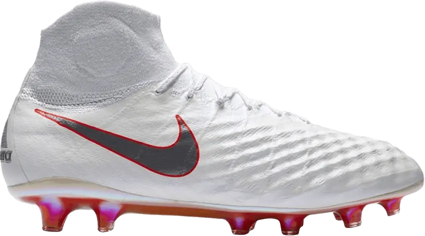  Nike Magista Obra 2 Elite DF FG &#039;White Metallic Cool Grey&#039;