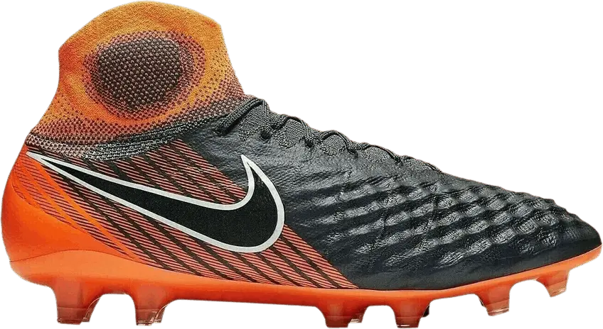  Nike Magista Obra 2 Elite DF FG &#039;Grey Total Orange&#039;