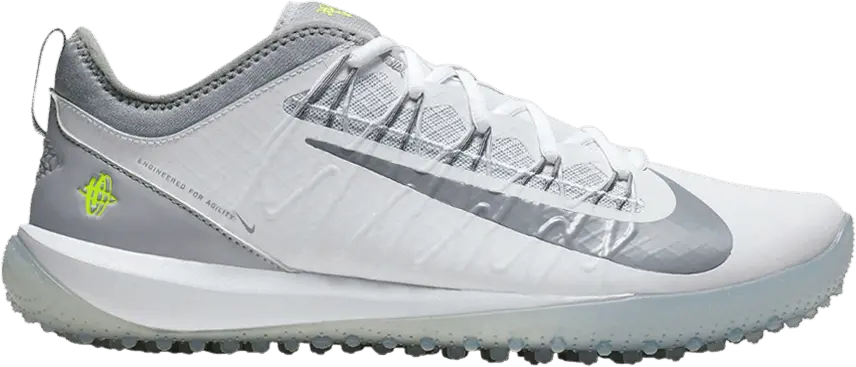  Nike Alpha Huarache 7 Pro Turf &#039;White Wolf Grey&#039;