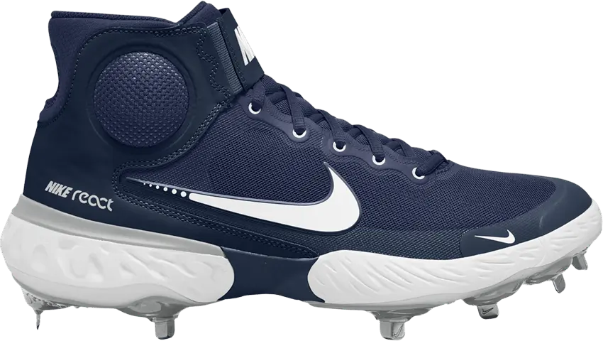  Nike Alpha Huarache Elite 3 Mid &#039;College Navy&#039;