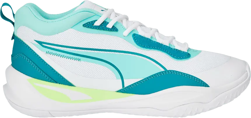  Puma Playmaker Pro &#039;White Electric Peppermint&#039;