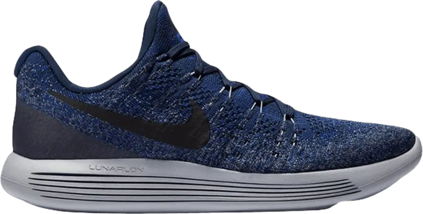  Nike Lunarepic Low Flyknit 2 College Navy