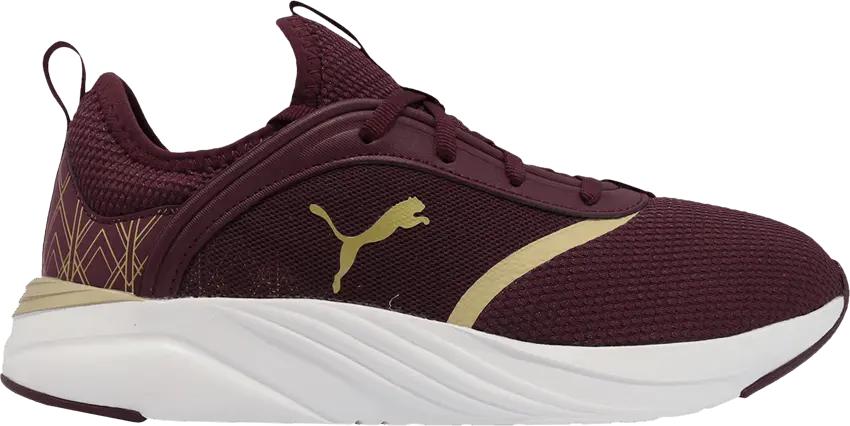  Puma Wmns Softride Ruby &#039;Deco Glam - Aubergine Team Gold&#039;