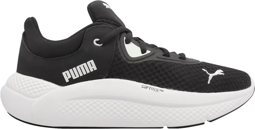 Puma Wmns Softride Pro &#039;Black White&#039;