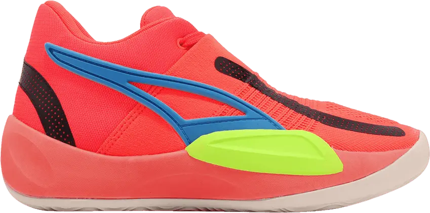 Puma Rise Nitro &#039;Fiery Coral Lime Squeeze&#039;