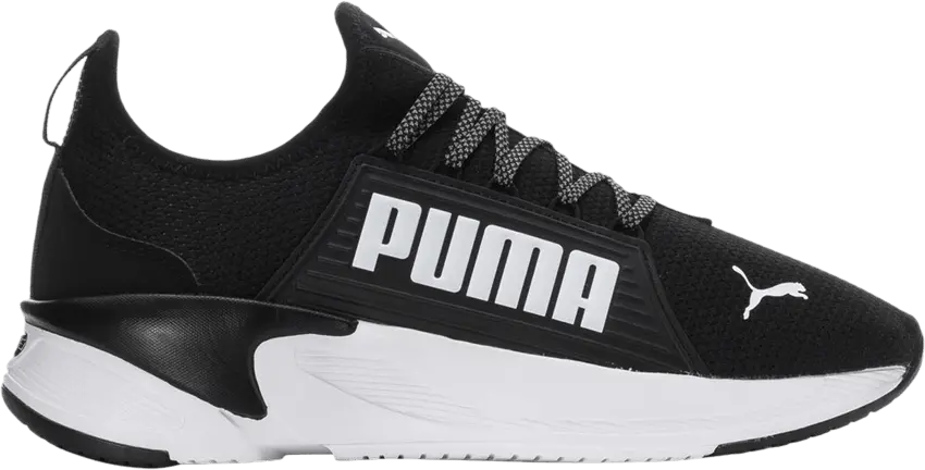  Puma Softride Premier Slip-On Wide &#039;Black White&#039;